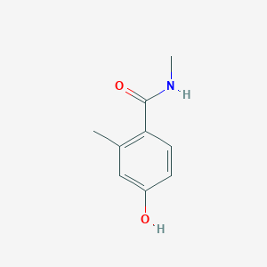 B1410534 4-Hydroxy-N,2-dimethylbenzamide CAS No. 50639-10-6