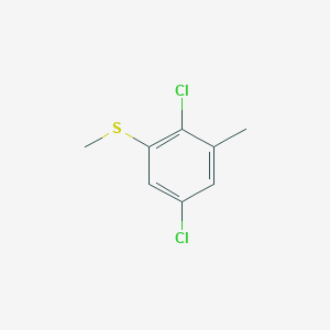 molecular formula C8H8Cl2S B1410608 2,5-Dichloro-3-methylthioanisole CAS No. 1803824-98-7