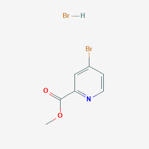 molecular formula C7H7Br2NO2 B1410620 4-溴吡啶-2-甲酸甲酯氢溴酸盐 CAS No. 1951439-82-9