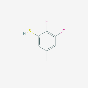 molecular formula C7H6F2S B1410638 2,3-Difluoro-5-(methyl)thiophenol CAS No. 1806397-05-6