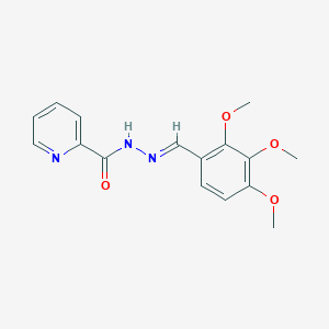 N'-[(E)-(2,3,4-trimethoxyphenyl)methylidene]pyridine-2-carbohydrazide