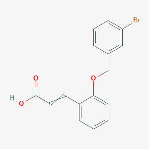 3-(2-((3-Bromobenzyl)oxy)phenyl)acrylic acid