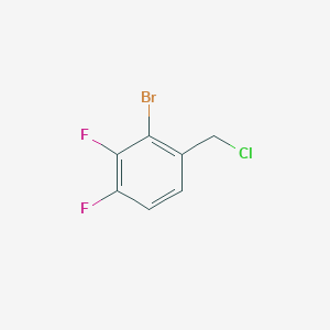 molecular formula C7H4BrClF2 B1410675 2-Bromo-3,4-difluorobenzyl chloride CAS No. 1807026-29-4