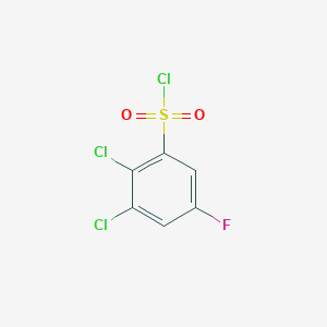 molecular formula C6H2Cl3FO2S B1410706 2,3-Dichloro-5-fluorobenzenesulfonyl chloride CAS No. 1805127-64-3
