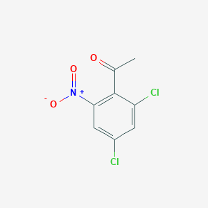 molecular formula C8H5Cl2NO3 B1410710 2',4'-Dichloro-6'-nitroacetophenone CAS No. 1806289-13-3