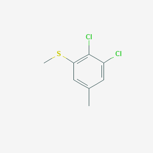 molecular formula C8H8Cl2S B1410740 2,3-Dichloro-5-methylthioanisole CAS No. 1803729-10-3