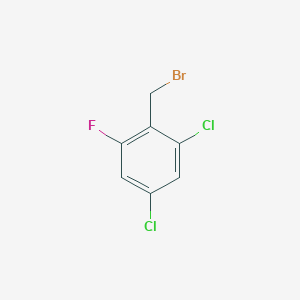 molecular formula C7H4BrCl2F B1410747 2,4-Dichloro-6-fluorobenzyl bromide CAS No. 1807039-84-4