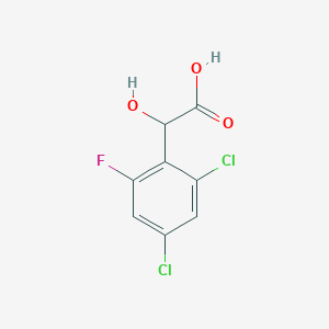2,4-Dichloro-6-fluoromandelic acid
