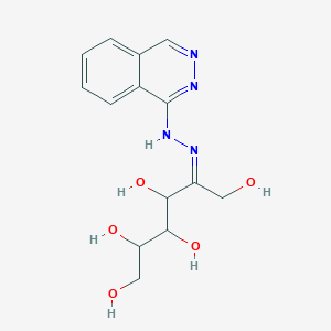 (5Z)-5-(phthalazin-1-ylhydrazinylidene)hexane-1,2,3,4,6-pentol