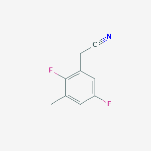 molecular formula C9H7F2N B1410810 2,5-Difluoro-3-methylphenylacetonitrile CAS No. 1803823-58-6