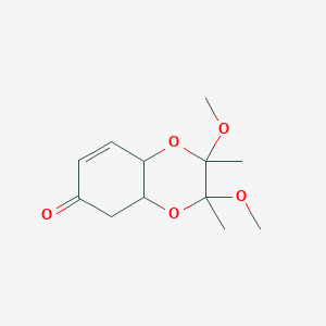 2,3-dimethoxy-2,3-dimethyl-8,8a-dihydro-4aH-1,4-benzodioxin-7-one