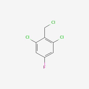 molecular formula C7H4Cl3F B1410842 2,6-Dichloro-4-fluorobenzyl chloride CAS No. 1803725-08-7