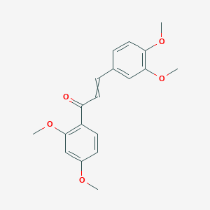 molecular formula C19H20O5 B14108424 2',3,4,4'-Tetramethoxychalcone 