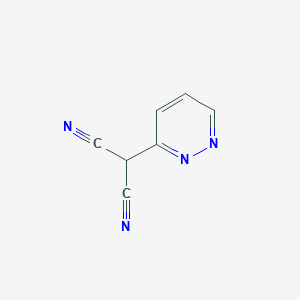 2-(Pyridazin-3-yl)malononitrile