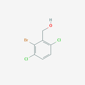 molecular formula C7H5BrCl2O B1410876 2-Bromo-3,6-dichlorobenzyl alcohol CAS No. 1807008-97-4
