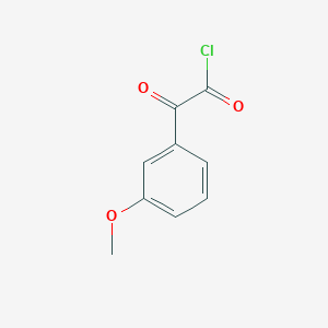 molecular formula C9H7ClO3 B1410943 (3-Methoxyphenyl)glyoxyloyl chloride CAS No. 1582811-50-4