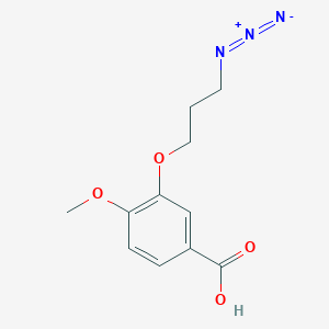 3-(3-Azidopropoxy)-4-methoxybenzoic acid