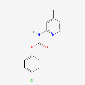4-Chlorophenyl 4-methylpyridin-2-ylcarbamate