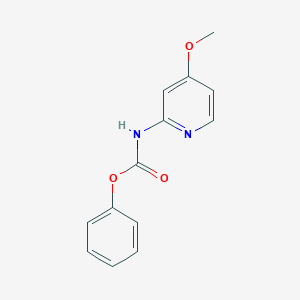 molecular formula C13H12N2O3 B1410972 Phenyl 4-methoxypyridin-2-ylcarbamate CAS No. 1989954-61-1