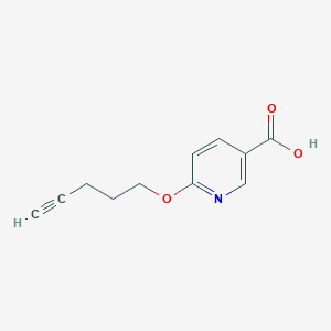 6-(Pent-4-ynyloxy)nicotinic acid