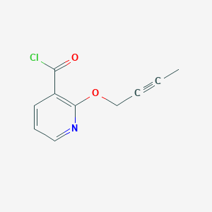 2-(But-2-ynyloxy)nicotinoyl chloride