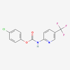 4-Chlorophenyl 5-(trifluoromethyl)-pyridin-2-ylcarbamate