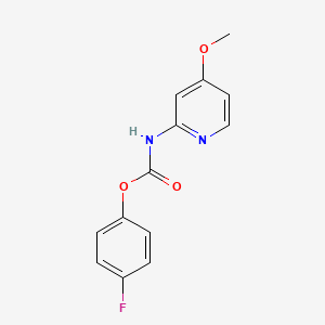 4-Fluorophenyl 4-methoxypyridin-2-ylcarbamate
