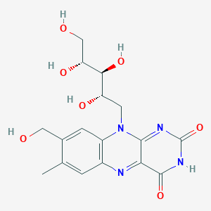 8-(hydroxymethyl)-7-methyl-10-[(2S,3S,4R)-2,3,4,5-tetrahydroxypentyl]benzo[g]pteridine-2,4-dione