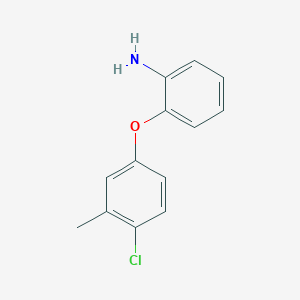 2-(4-Chloro-3-methylphenoxy)aniline