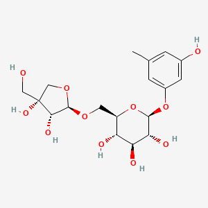 Orcinol 1-O-beta-D-apiofuranosyl-(1->6)-beta-D-glucopyranoside