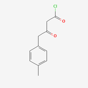 molecular formula C11H11ClO2 B1411019 3-Oxo-4-(4-methylphenyl)butanoyl chloride CAS No. 1989983-07-4