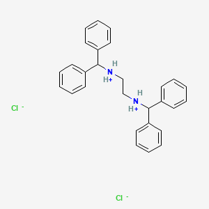 Benzhydryl-[2-(benzhydrylazaniumyl)ethyl]azanium;dichloride