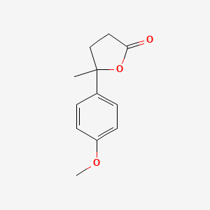 5-(4-Methoxyphenyl)-5-methyloxolan-2-one