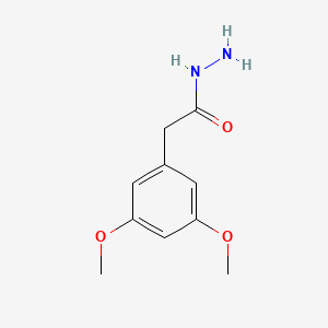 molecular formula C10H14N2O3 B1411054 2-(3,5-Dimethoxyphenyl)acetohydrazide CAS No. 1824064-37-0