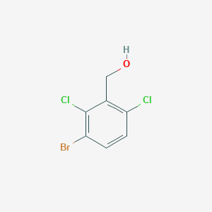 molecular formula C7H5BrCl2O B1411061 3-Bromo-2,6-dichlorobenzyl alcohol CAS No. 1807171-96-5