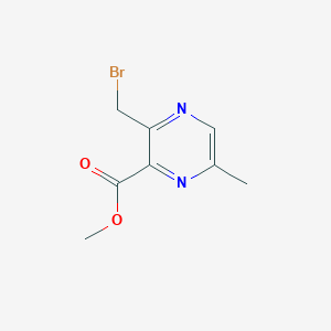 Methyl 3-(bromomethyl)-6-methylpyrazine-2-carboxylate