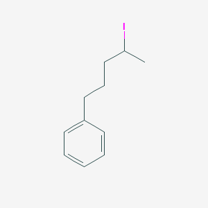 molecular formula C11H15I B14110635 4-iodopentylbenzene 