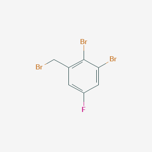2,3-Dibromo-5-fluorobenzyl bromide