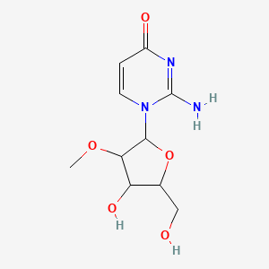 2-Amino-1-(2-O-methyl-beta-D-ribofuranosyl)-4(1H)-pyrimidinone