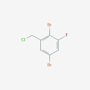 2,5-Dibromo-3-fluorobenzyl chloride