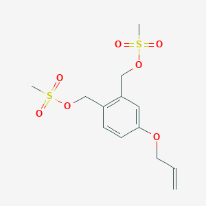 4-(Allyloxy)-2-{[(methylsulfonyl)oxy]-methyl}benzyl methanesulfonate