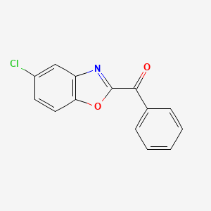 Methanone, (5-chloro-2-benzoxazolyl)phenyl-