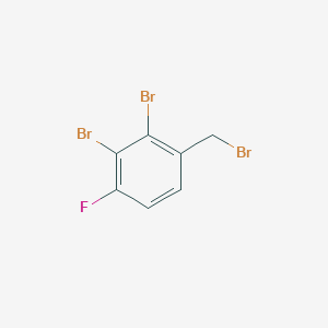 molecular formula C7H4Br3F B1411098 2,3-Dibromo-4-fluorobenzyl bromide CAS No. 1806350-15-1