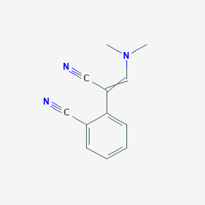 (Z)-2-(1-cyano-2-(dimethylamino)vinyl)benzonitrile