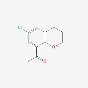 1-(6-Chlorochroman-8-yl)ethan-1-one