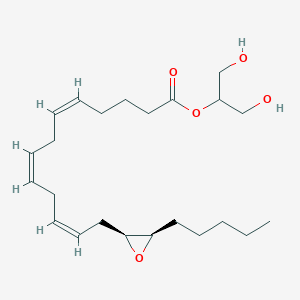 1,3-dihydroxypropan-2-yl (5Z,8Z,11Z)-13-[(2S,3R)-3-pentyloxiran-2-yl]trideca-5,8,11-trienoate