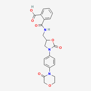 molecular formula C22H21N3O7 B14111154 Rivaroxaban Impurity 5 