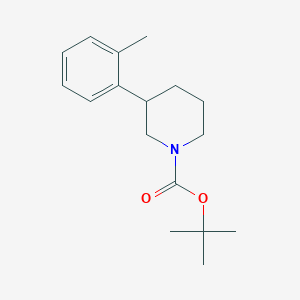 tert-Butyl 3-(o-tolyl)piperidine-1-carboxylate