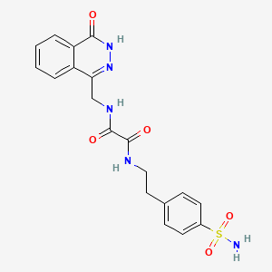 N1-((4-oxo-3,4-dihydrophthalazin-1-yl)methyl)-N2-(4-sulfamoylphenethyl)oxalamide