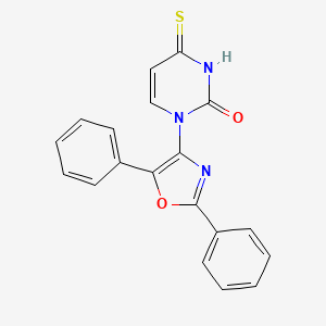 1-(2,5-diphenyloxazol-4-yl)-4-thioxo-3,4-dihydropyrimidin-2(1H)-one